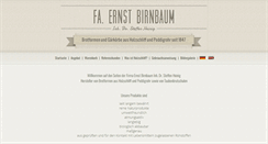 Desktop Screenshot of brotformen24.de